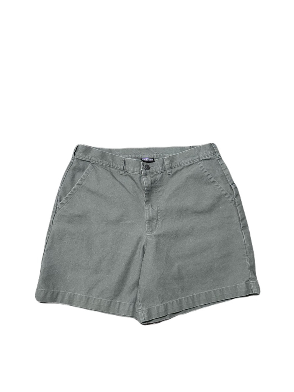 Vintage Patagonia Stand Up Shorts Mens 36 Canvas 6.5” Green Organic Cotton